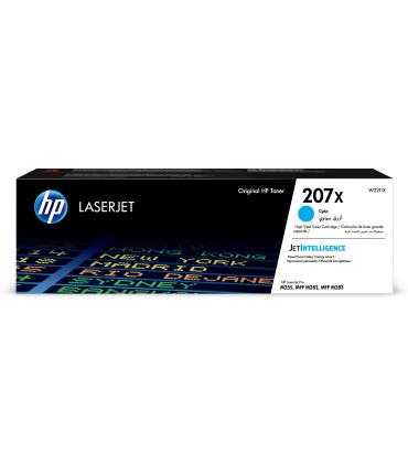 HP Cartucho de tóner Original 207X LaserJet cian de alta capacidad