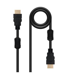 Nanocable CABLE HDMI V1.4 (ALTA VELOCIDAD   HEC) CON FERRITA, A M-A M, 1.8 M