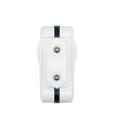 AISENS Cargador USB 17W 5V/3.4A, 2xUSB Con Control AI, Blanco