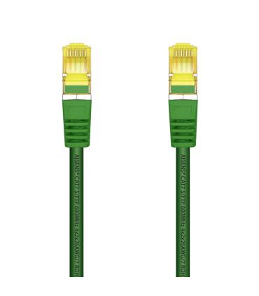 AISENS Cable De Red Latiguillo RJ45 LSZH Cat.7 600 MHz S FTP PIMF AWG26, Verde, 2.0 m