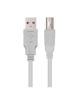 Nanocable CABLE USB 2.0 IMPRESORA, TIPO A M-B M, BEIGE, 1.0 M