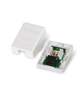 AISENS A138-0296 caja de conexiones de red Cat5e Blanco