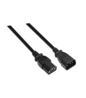 AISENS A132-0171 cable de transmisión Negro 1,5 m C13 acoplador C14 acoplador