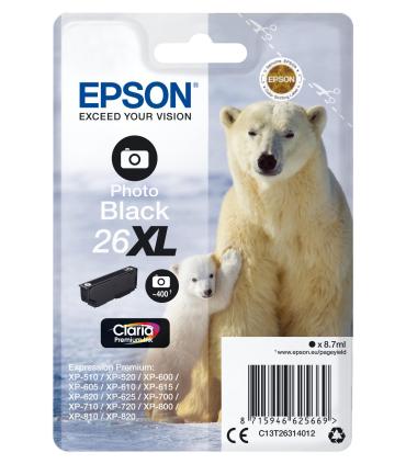 Epson Polar bear Cartucho 26XL negro foto