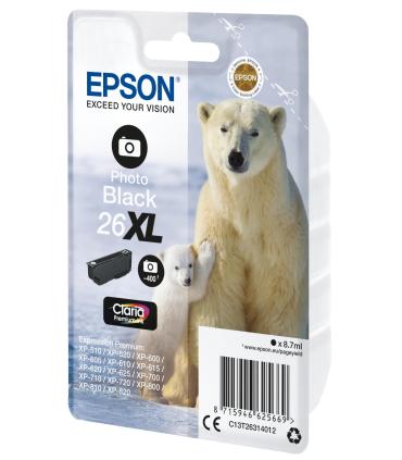 Epson Polar bear Cartucho 26XL negro foto