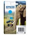 Epson Elephant Cartucho 24XL cian