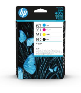 HP Paquete de 4 cartuchos de tinta Original 950 negro y 951 cian magenta amarillo