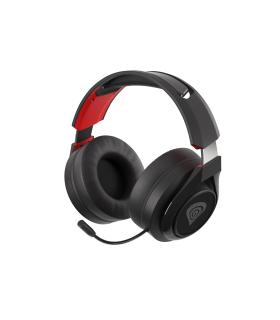 GENESIS Selen 400 Auriculares Inalámbrico y alámbrico Diadema Juego Negro, Rojo