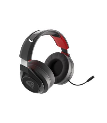 GENESIS Selen 400 Auriculares Inalámbrico y alámbrico Diadema Juego Negro, Rojo