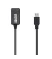 AISENS Cable USB 3.0 Prolongador Con Amplificador, Tipo A/M-A/H, Negro, 5.0m