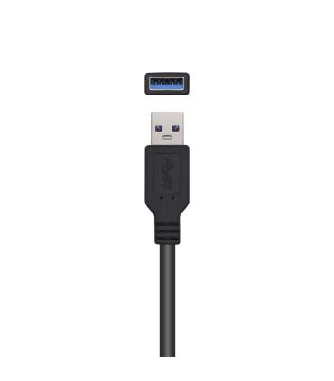 AISENS Cable USB 3.0 Prolongador Con Amplificador, Tipo A M-A H, Negro, 5.0m