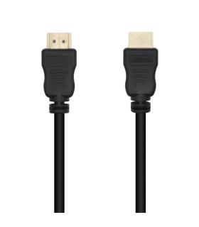 AISENS Cable HDMI V1.4 Alta Velocidad 14+1 CCS, A M-A M, Negro, 1.0m