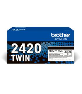 Brother TN-2420TWIN cartucho de tóner 2 pieza(s) Original