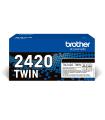 Brother TN-2420TWIN cartucho de tóner 2 pieza(s) Original