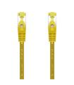 AISENS Cable De Red Latiguillo RJ45 LSZH Cat.7 600 MHz S/FTP PIMF AWG26, Amarillo, 0.5 m