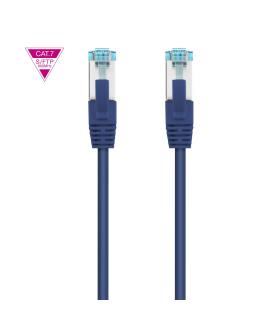 Nanocable Cable de Red Cat.7 600MHZ LSZH SFTP PIMF AWG26, Azul, 25 cm