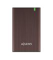 AISENS Caja Externa 2.5" ASE-2525BWN 9.5 mm SATA A USB 3.0/USB 3.1 Gen1, Marron