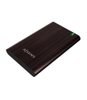 AISENS Caja Externa 2.5" ASE-2525BWN 9.5 mm SATA A USB 3.0 USB 3.1 Gen1, Marron