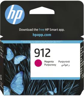 HP Cartucho de tinta Original 912 magenta