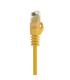 AISENS Cable de Red Latiguillo RJ45 LSZH Cat.6A 500 Mhz UTP AWG24, Amarillo, 0.5M