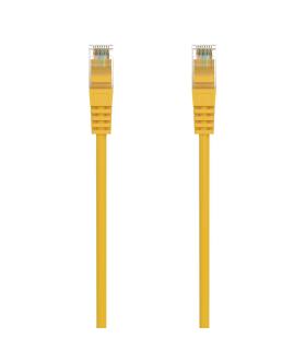 AISENS Cable de Red Latiguillo RJ45 LSZH Cat.6A 500 Mhz UTP AWG24, Amarillo, 3.0M