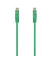 AISENS Cable de Red Latiguillo RJ45 LSZH Cat.6A 500 Mhz UTP AWG24, Verde, 1.0M