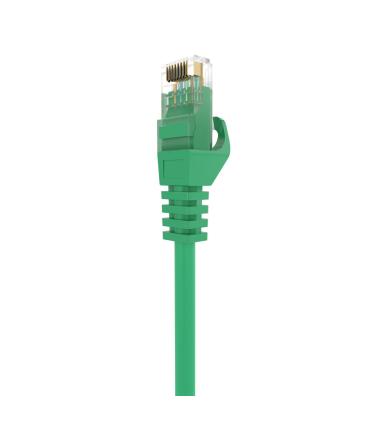 AISENS Cable de Red Latiguillo RJ45 LSZH Cat.6A 500 Mhz UTP AWG24, Verde, 1.5M