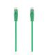 AISENS Cable de Red Latiguillo RJ45 LSZH Cat.6A 500 Mhz UTP AWG24, Verde, 1.5M