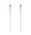 AISENS Cable de Red Latiguillo RJ45 LSZH Cat.6A 500 Mhz UTP AWG24, Blanco, 1.5M