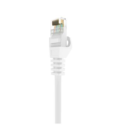 AISENS Cable de Red Latiguillo RJ45 LSZH Cat.6A 500 Mhz UTP AWG24, Blanco, 1.5M