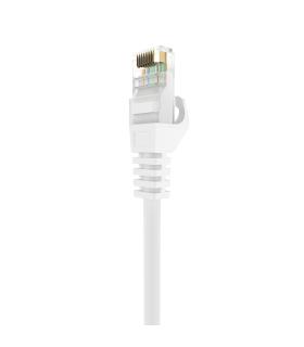 AISENS Cable de Red Latiguillo RJ45 LSZH Cat.6A 500 Mhz UTP AWG24, Blanco, 3.0M