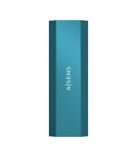 AISENS Caja Externa M.2 (NGFF) ASM2-019BLU SATA NVMe a Usb3.1 Gen2, Azul