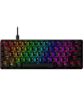 HyperX Teclado mecánico gaming Alloy Origins 60 - HX Red (distribución de EE. UU.)