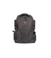 GENESIS Pallad 550 43,9 cm (17.3") Mochila Negro, Rojo