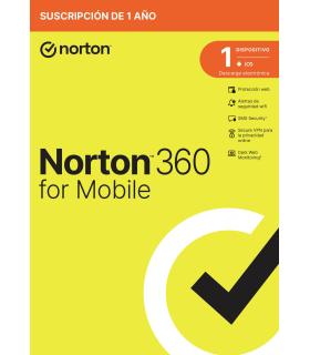 Norton 360 Mobile Seguridad de antivirus Base Portugués 1 licencia(s) 1 año(s)