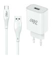 Cargador De Pared Myway MYWEPAK0002/ 1xUSB + Cable USB Tipo-C/ 15W