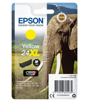 Epson Elephant Cartucho 24XL amarillo