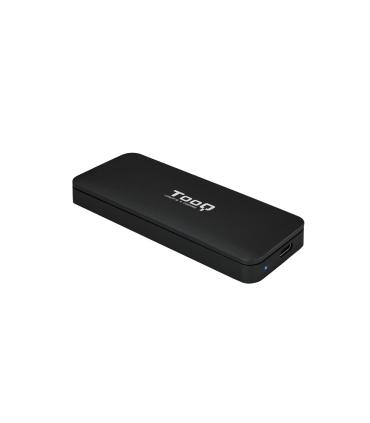 TooQ TQE-2280B caja para disco duro externo Caja externa para unidad de estado sólido (SSD) Negro M.2