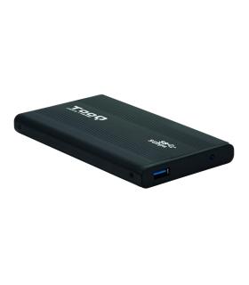 TooQ TQE-2524B caja para disco duro externo Caja de disco duro (HDD) Negro 2.5"