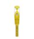 AISENS Cable De Red Latiguillo RJ45 LSZH Cat.7 600 MHz S FTP PIMF AWG26, Amarillo, 2.0 m