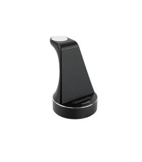 TooQ Base de Carga Inalámbrica para Apple Watch y iPhone Smartphone, Negro