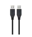 Nanocable 10.01.1001-BK cable USB USB 3.2 Gen 1 (3.1 Gen 1) 1 m USB A Negro