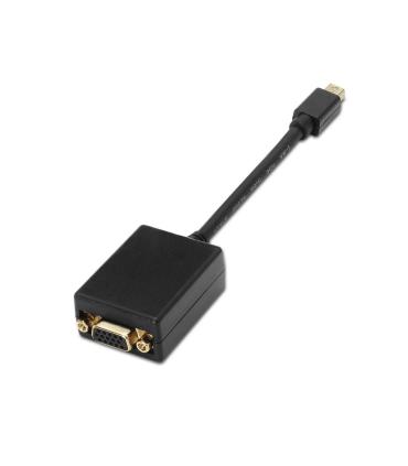 AISENS A125-0135 adaptador de cable de vídeo 0,15 m Mini DisplayPort VGA Negro