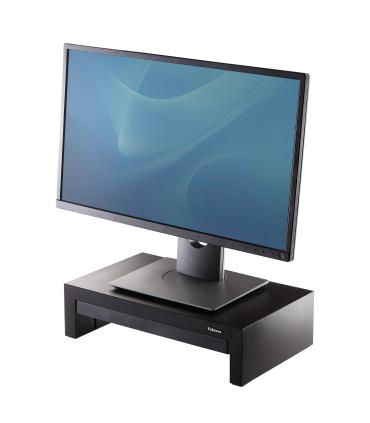 Fellowes Designer Suites soporte para monitor 53,3 cm (21") Escritorio Negro, Perlado