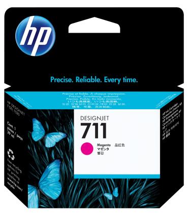 HP Cartucho de tinta DesignJet 711 magenta de 29 ml