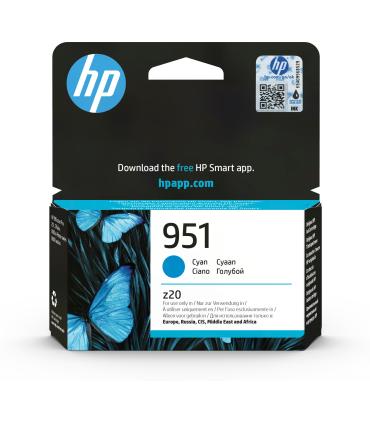 HP Cartucho de tinta original 951 cian