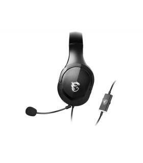 MSI Immerse GH20 Auriculares Alámbrico Diadema Juego Negro