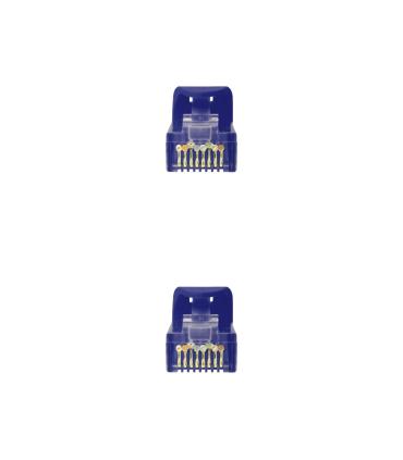 Nanocable Cable de red latiguillo RJ45 LSZH Cat.6A UTP AWG24, Azul, 2.0m