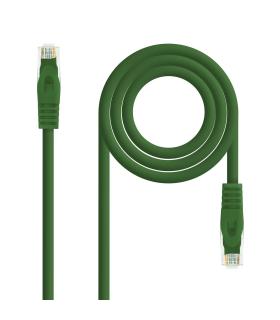 Nanocable Cable de red latiguillo RJ45 LSZH Cat.6A UTP AWG24, Verde, 2.0m