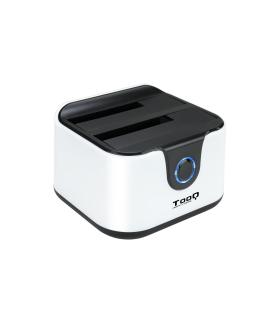 TooQ DOCK STATION SATA 2.5 3.5 A USB 3.0 CLONE OTB NEGRO-BLANCO